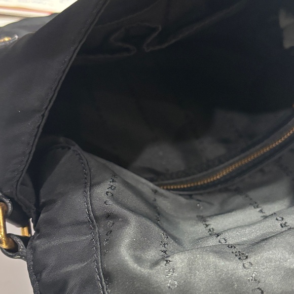 Marc Jacobs Black Nylon Crossbody with Gold Accents - Picture 12 of 17